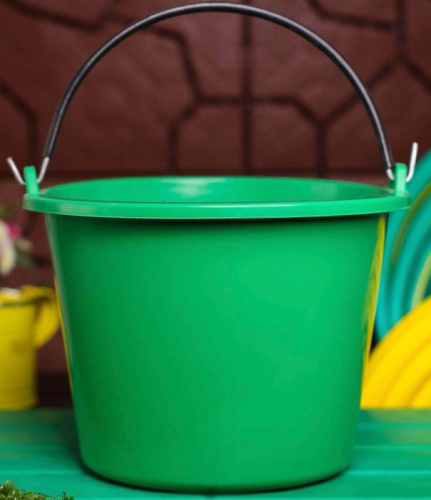 Ведро  8л садовое цветное /1
