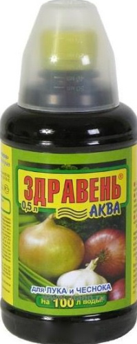 Здравень/АКВА ЛУК И ЧЕСНОК 0.5л