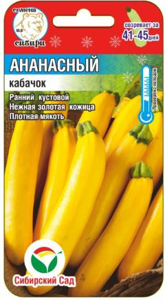 Кабачок Ананасный 