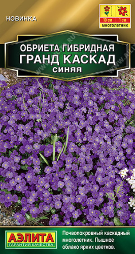 Обриета Гранд каскад синяя