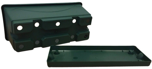 Ящик балконный д/рассады с поддоном 25*11*10см 1,8л зеленая сосна