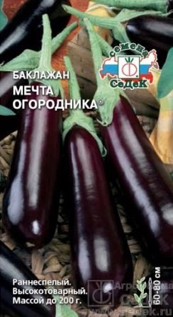 Баклажан Мечта огородника 