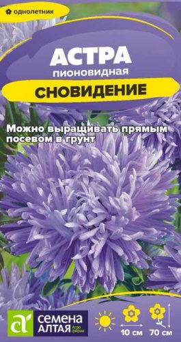 Астра Сновидение пионовидная 