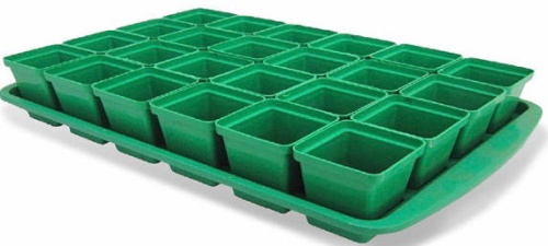 Набор д/рассады 24 мест 47*29*9 V200мл (24 стаканчика)