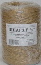 Шпагат джутовый ШД (250м) ктекс 1,25
