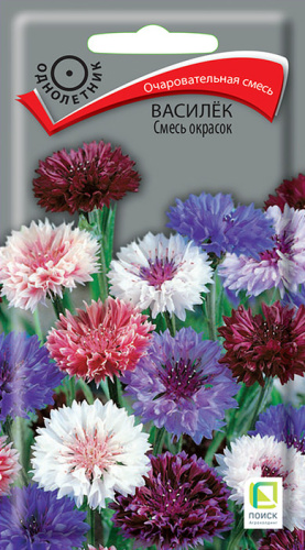 Василек Смесь окрасок 
