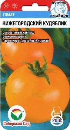 Томат Нижегородский кудяблик 