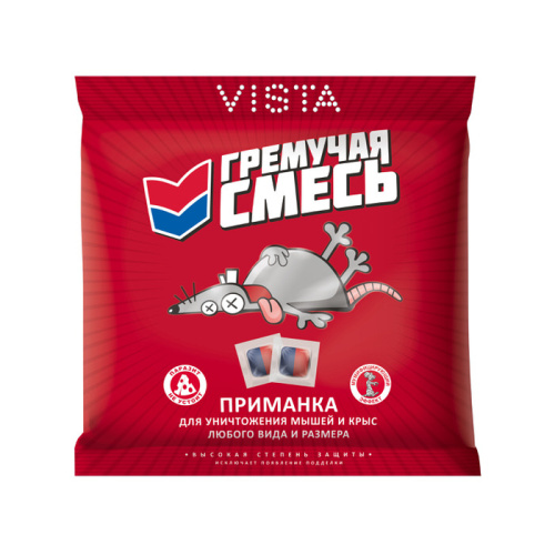 Гремучая смесь микс, тесто-брикет 200г