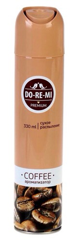 Освежитель воздуха "Кофе" 330мл (415м3) (Do-re-mi Premium)