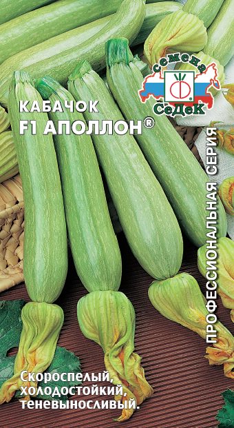 Кабачок Аполлон F1® 2г Кабачок Аполлон F1® 2г