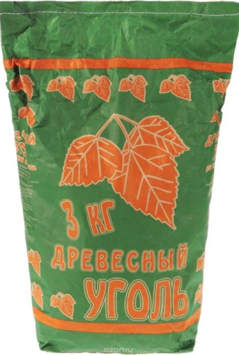 Уголь древесный 3кг