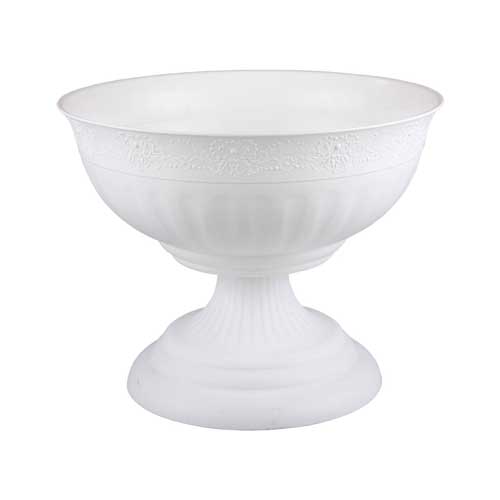 Вазон ВЕНЕЦИЯ 17л (Д=445мм) белый м3128