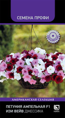 Петуния Изи вейв F1 Джессика ампельная 