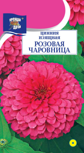 Цинния Розовая чаровница 