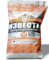 Известь негашеная гранулированная 32кг купить