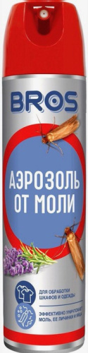 Аэрозоль BROS от моли 150мл/12