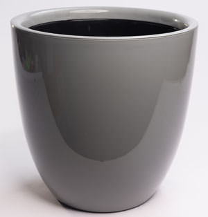 Кашпо Сириус 16.5л серый муссон d30