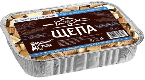 Щепа д/копчения РЫБЫ (ольха и бук с розмарином) 
