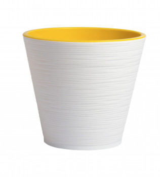 Кашпо Конус 3.7л БЕЛЫЙ d20 h18