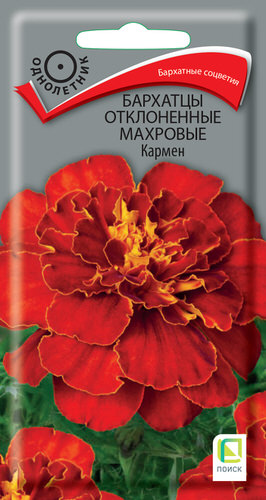 Бархатцы Кармен откл. махр.