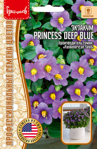 Экзакум Princess Deep Blue