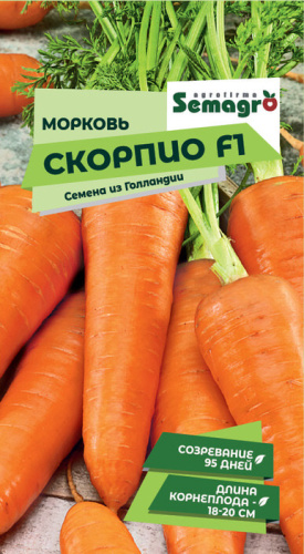 Морковь Скорпио F1