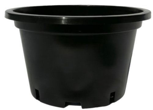 Горшок 15л d=34см, h=22см литьевой круглый 