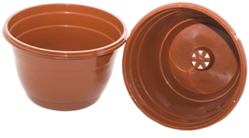 Кашпо 3.7л  d23см h14см (литое)
