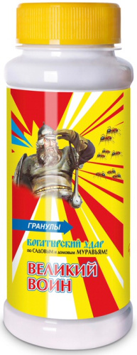 Великий Воин гранулы от муравьев 150г
