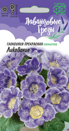 Глоксиния Ликование серия Лавандовые грезы 