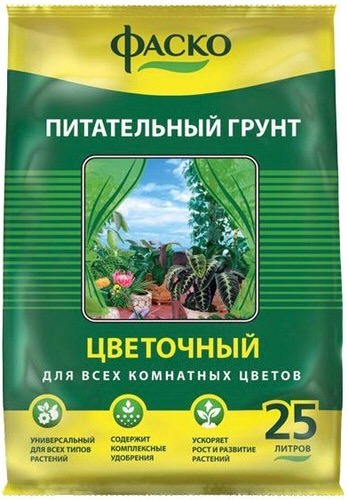 Грунт Цветочный 25л Фаско