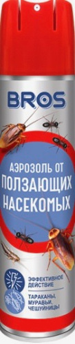 Аэрозоль BROS от ползующих насекомых 400мл