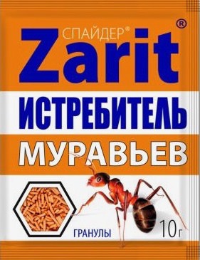 Зарит СПАЙДЕР Истребитель ср-во от муравьев гранулы 10г