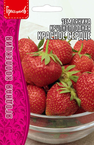 Земляника Красное Сердце крупноплодная