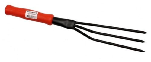 Вилка посадная 3-х зубая - набор садового инструмента Дачник