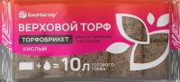 Торфобрикет Верховой торф кислый 10л купить