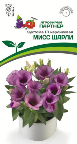 Эустома Мисс F1 Шарли карлик. лиловая