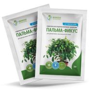 Водорастворимое удобрение "Пальма-фикус" ОМУ  30г (Растиславно) купить