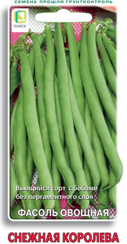 Фасоль Снежная королева