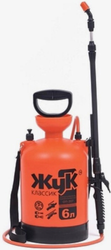 Опрыскиватель  6л ОП-209 Жук  КЛАССИК оранж