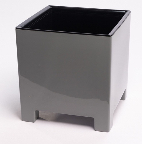 Кашпо Нард 5.5л серый муссон d19 h19