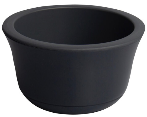 Кашпо Омега 2.4л серый муссон-антрацит d20 h12