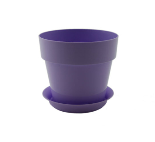 Кашпо Протея 0.7л с подд лавандовый d11.5 h10  
