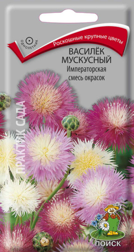 Василек мускусный Императорская, смесь 