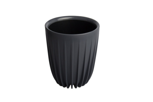 Кашпо Сигма 10.2л антрацит d25  h30