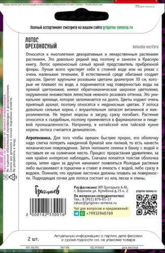 Лотос Орехоносный