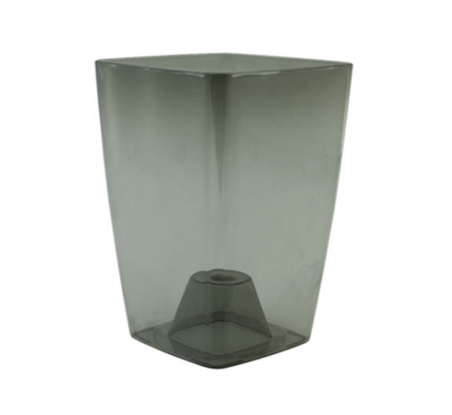 Горшок Сильвия 1.9л дымчатый для орхидей d12.5 h18