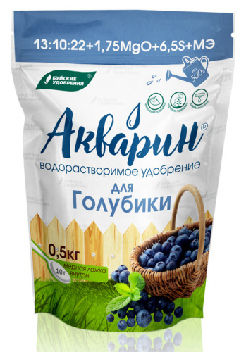 Акварин д/голубики 0.5кг дой-пак